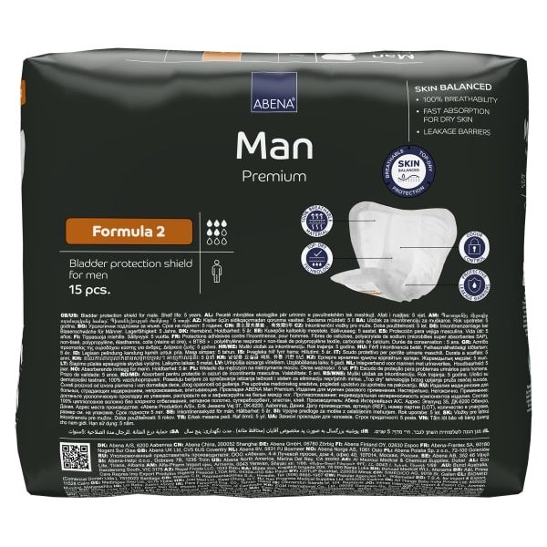Bleie Abena Man Formula 2, Premium