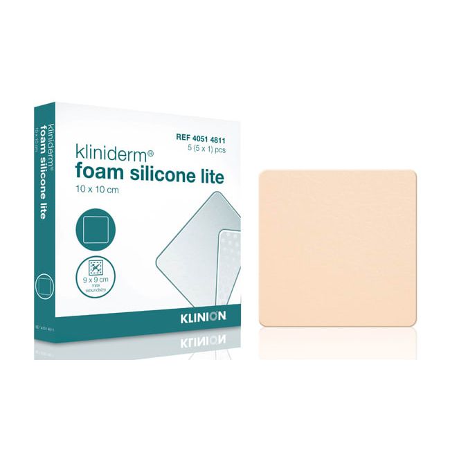 Bandasje skum Kliniderm lite 10x10cm