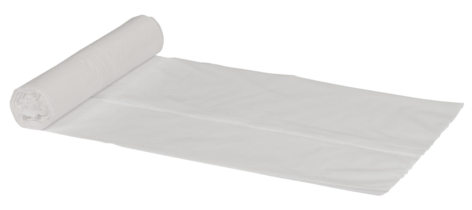 Avfallspose HDPE 50x50cm 8my hvit