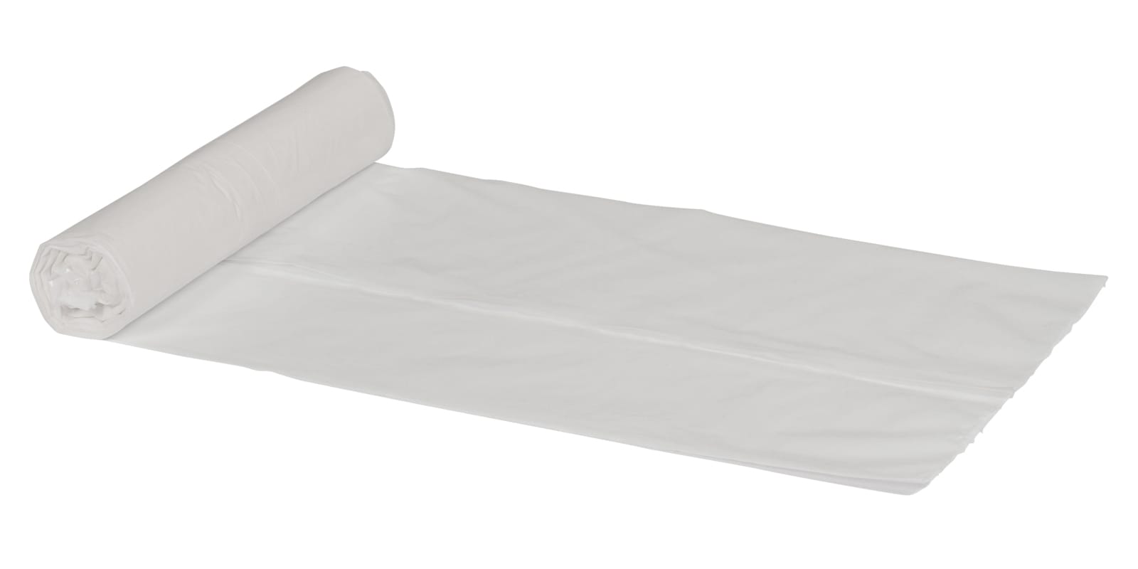 Avfallspose HDPE 60x90cm 8my hvit
