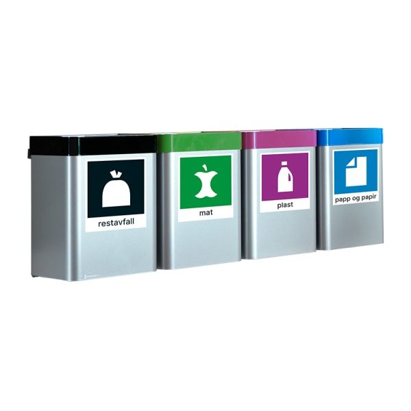 Kildesortering Urbanus Easy Plast 25l