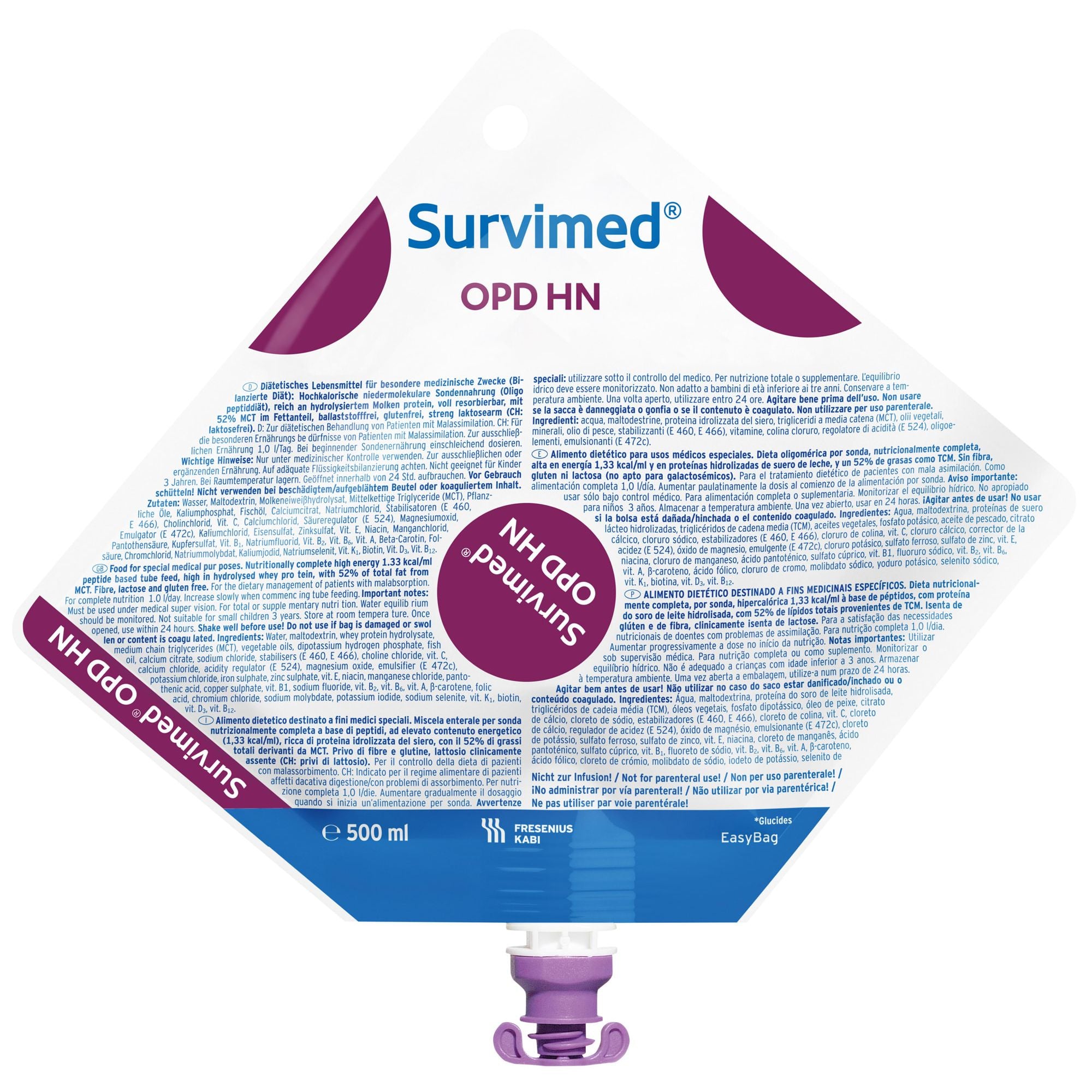 Sondemat Survimed OPD HN 500ml