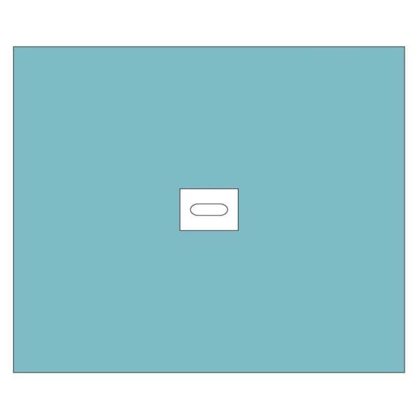 Oppdekking Hullduk m/lim 150x180 Ø5x15cm