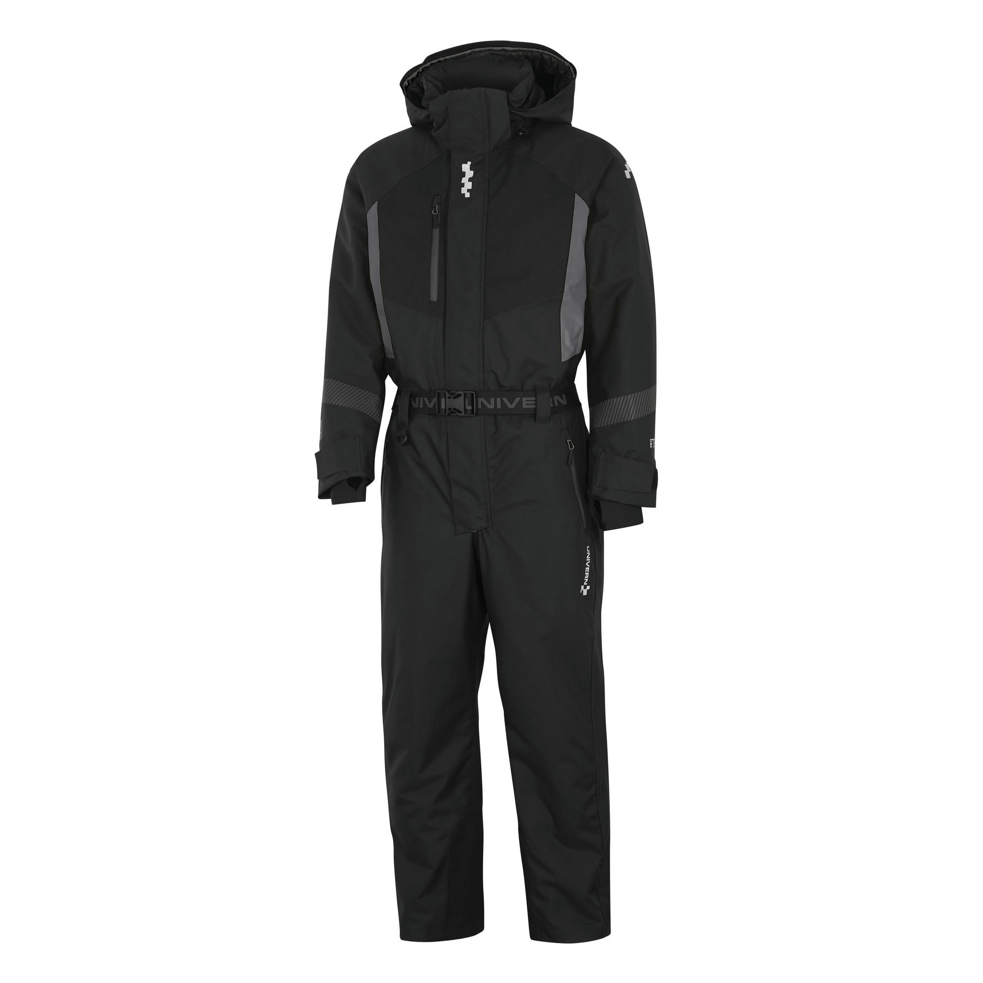 Kjeledress Vinter Protec Sort/Grå XS