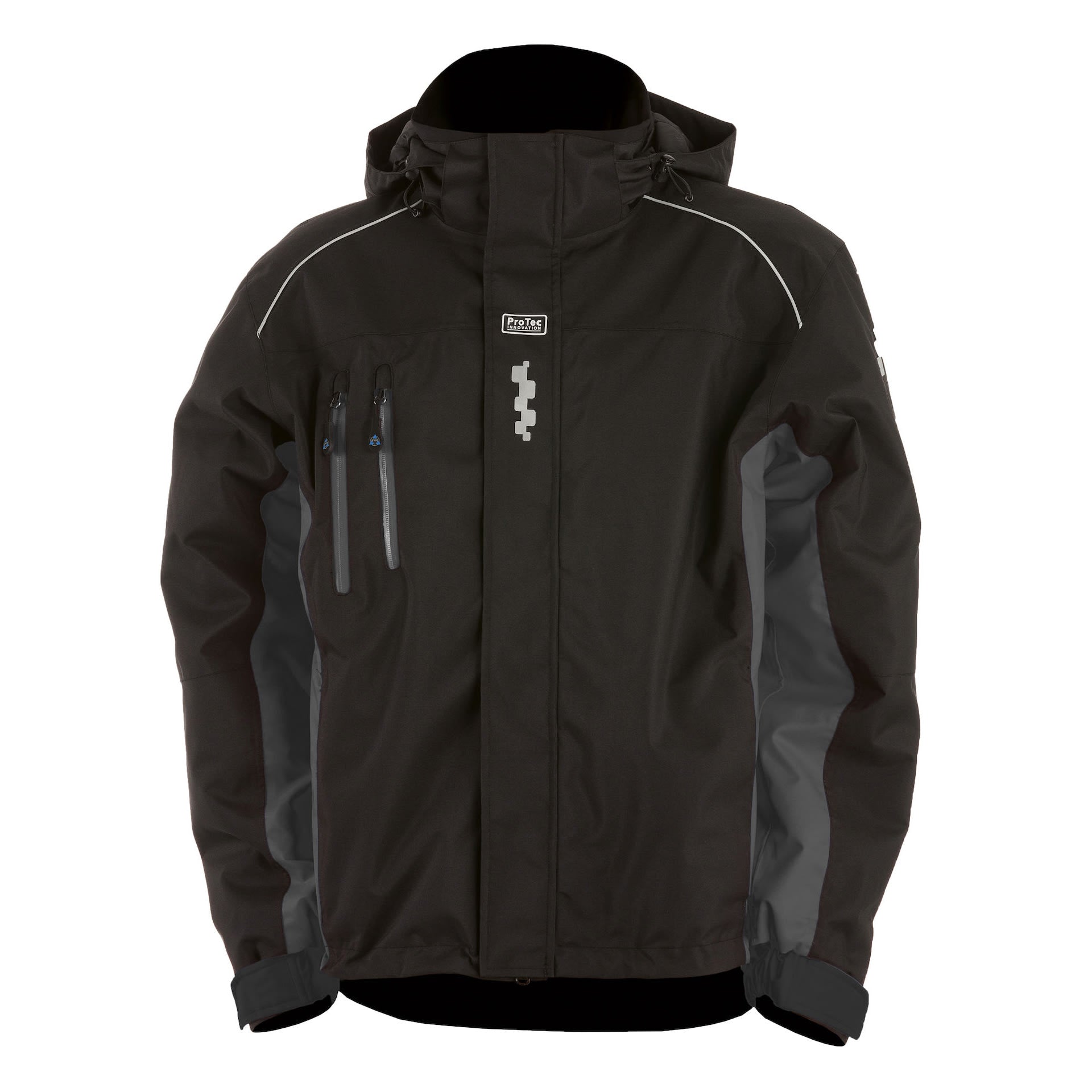 Jakke Vinter Protec Sort/Grå 5XL