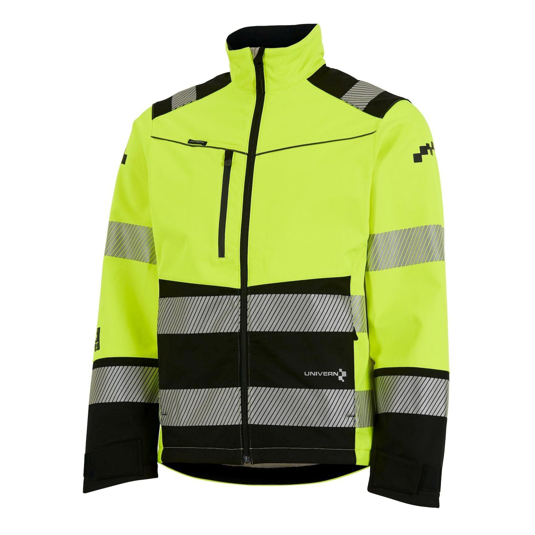 Jakke Softshell Hi-Viz Gul 2XL
