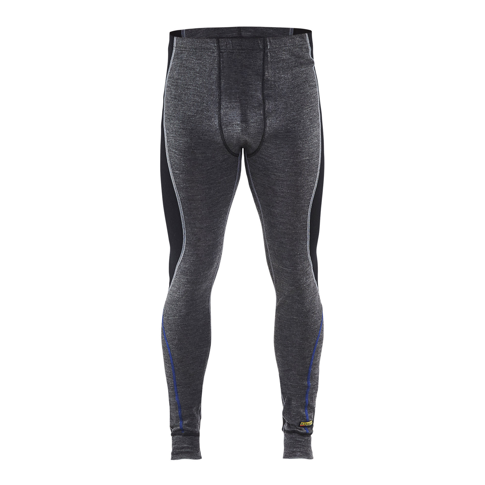 Bukse Ull Under Warm Sort/Grå strl.2XL