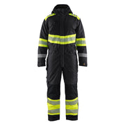 Kjeledress Vinter Kl.1 Sort/Gul strl.3XL
