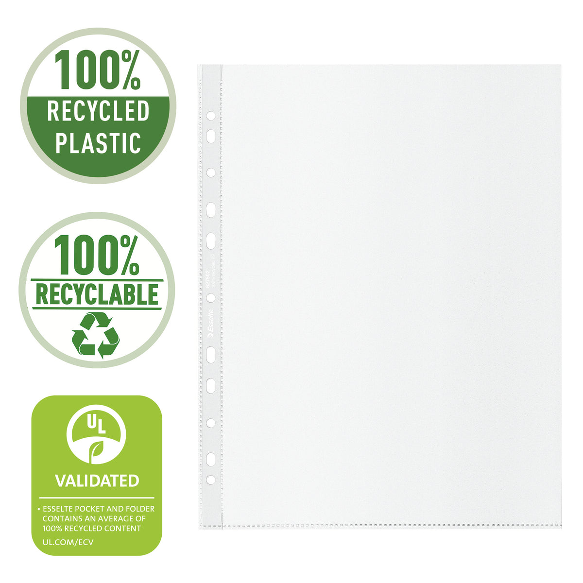 Plastlomme A4 Maxi m/toppåpn Resirk 70my