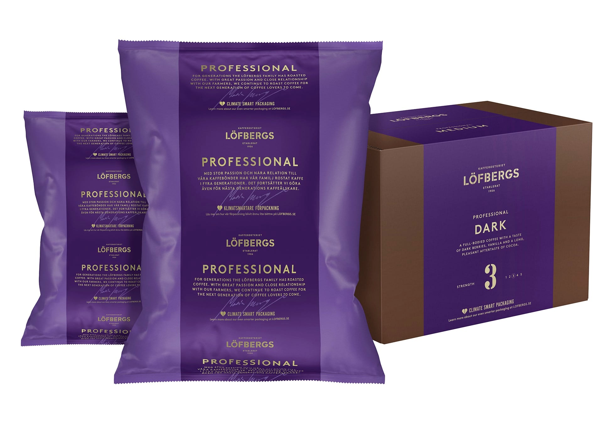 Kaffe Löfberg dark ft/øk filtermalt 500g
