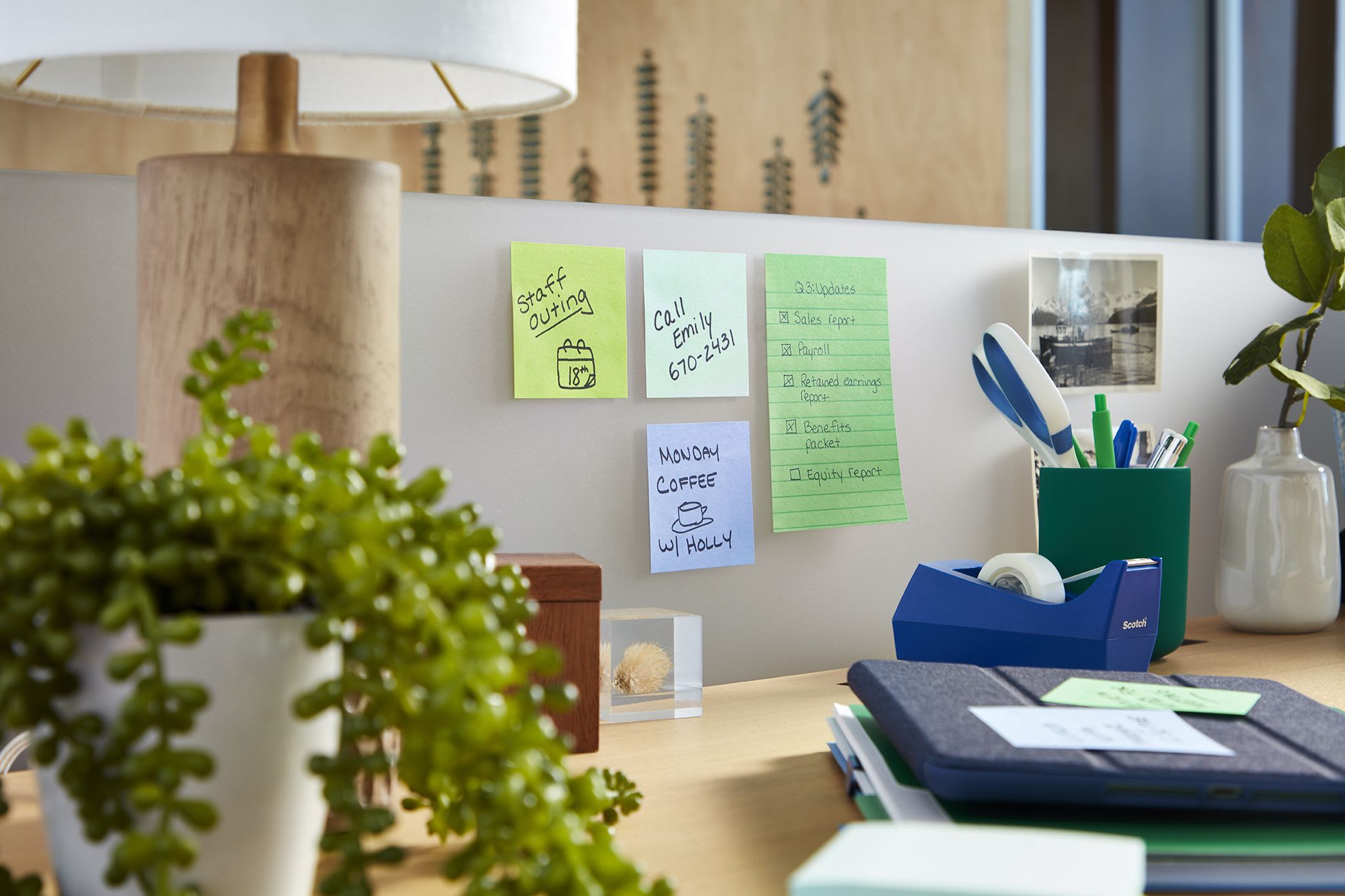 Notatblokk Post-it SS 76x76 Oasis