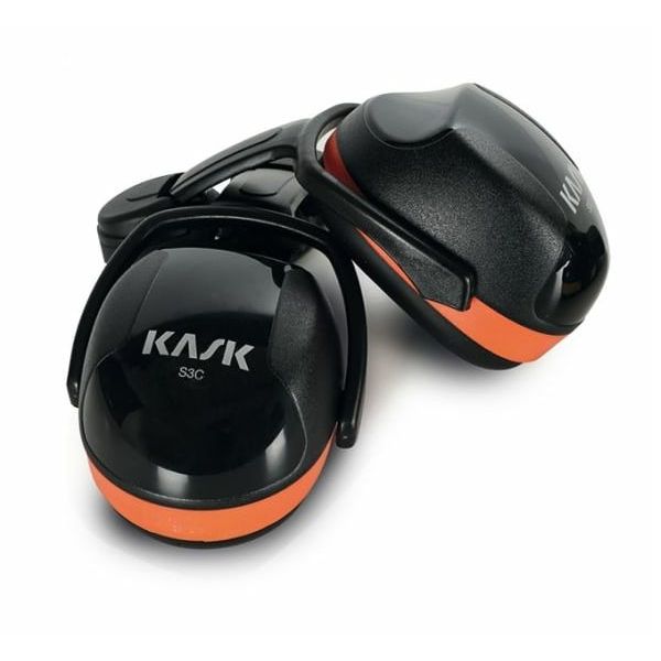 Hørselvern Hjelm Kask SC3 Sort/Oransje