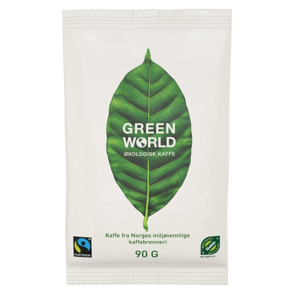 Kaffe Green World FT/øko finmalt 90g