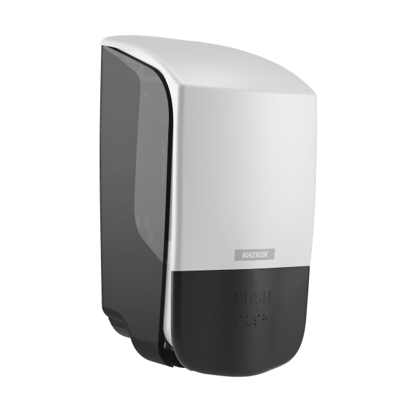 Dispenser såpe Katrin hvit plast 0,5L