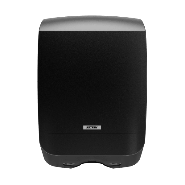 Dispenser håndtørk Katrin M sort plast