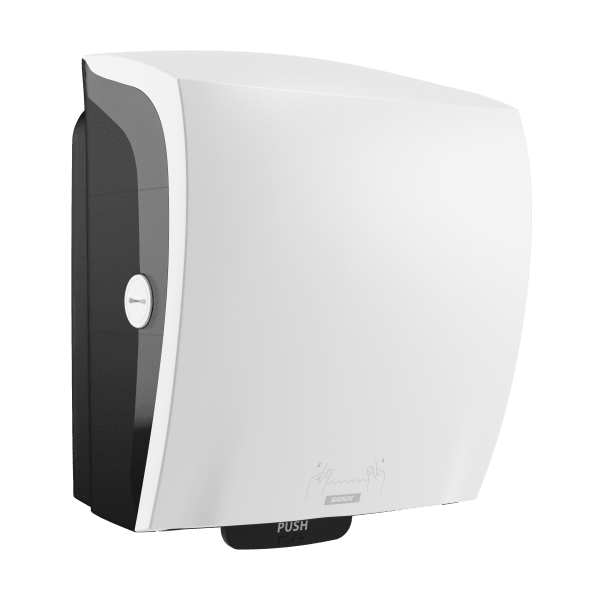 Dispenser System Hand Towel Roll hvit