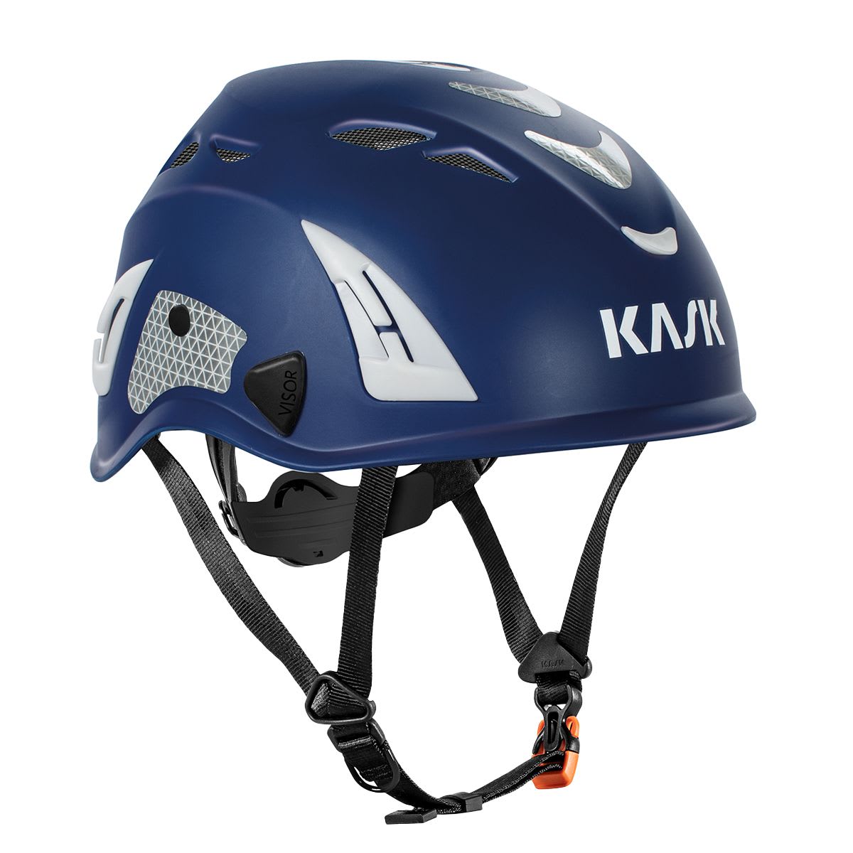 Hjelm Kask Superplasma AQ Hi-Viz blå