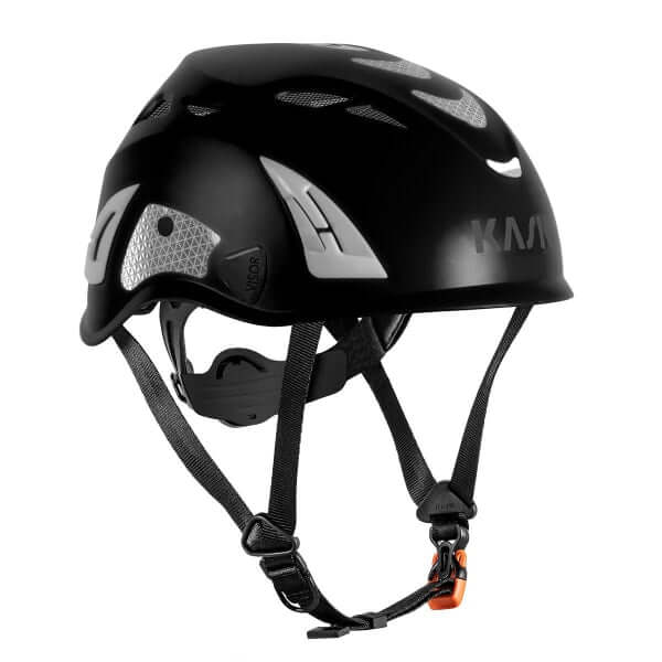 Hjelm Kask Superplasma AQ Hi-Viz sort