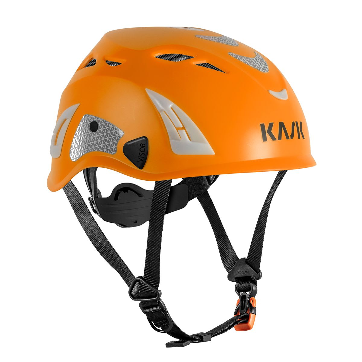 Hjelm Kask Superplasma AQ Hi-Viz oransje