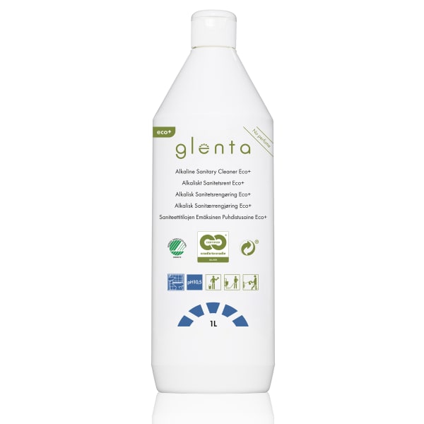 Sanitær alkalisk GLENTA Eco+ uparfy. 1l