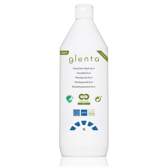 Oppvask hånd GLENTA Eco+ parfymert 1l