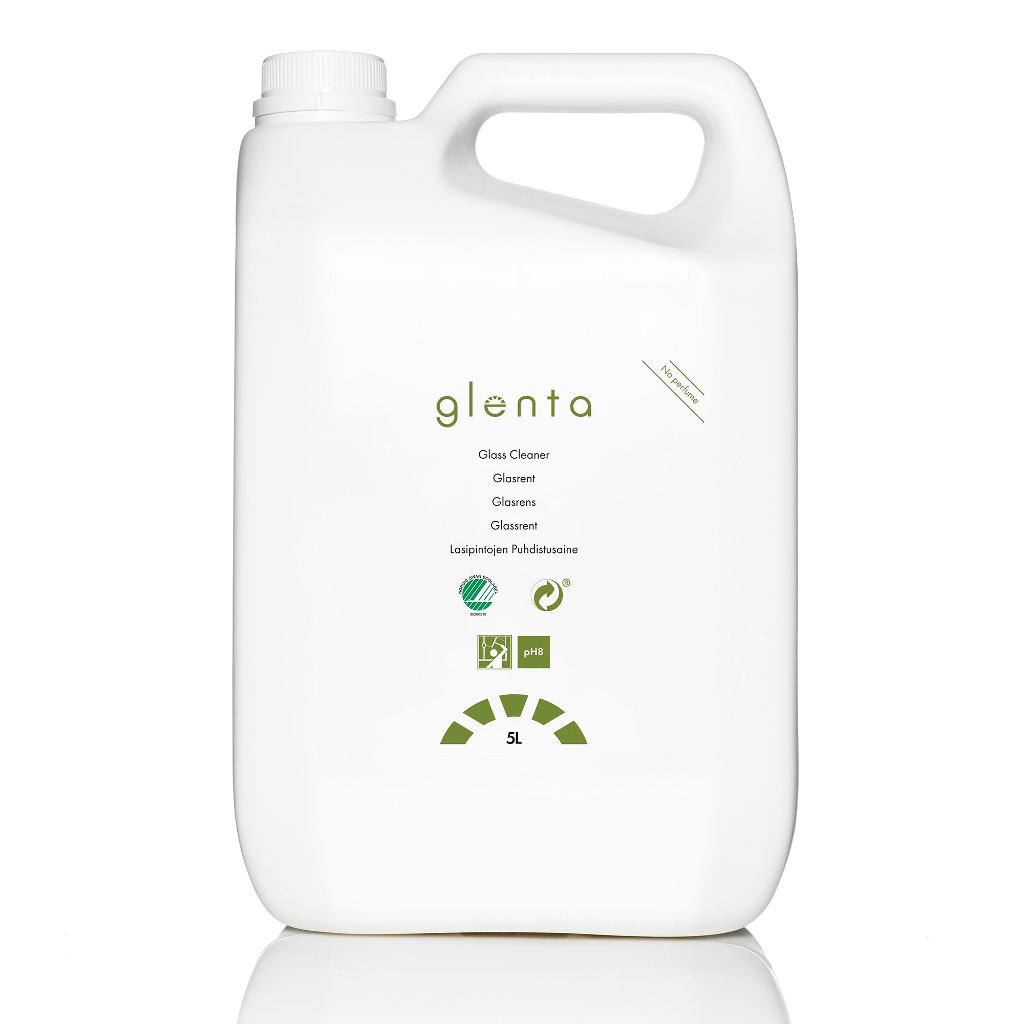 Glasspuss GLENTA uparfymert 5l