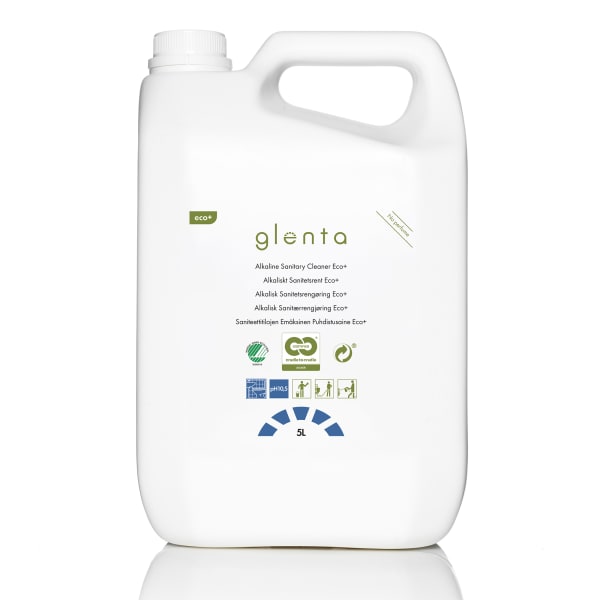 Sanitær alkalisk GLENTA Eco+ uparfy. 5l