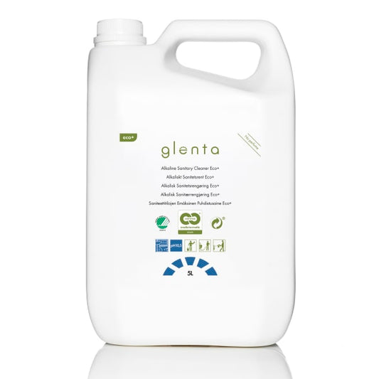 Sanitær alkalisk GLENTA Eco+ uparfy. 5l