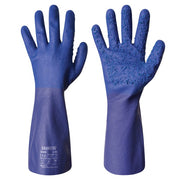 Hanske Nitril Sjømat Blå 2XL