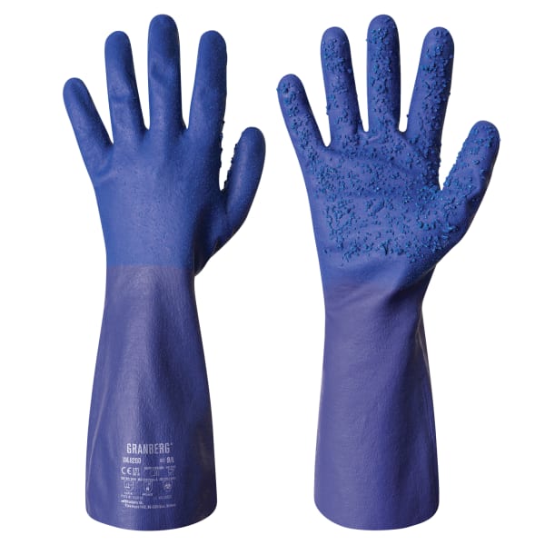Hanske Nitril Sjømat Blå 3XL