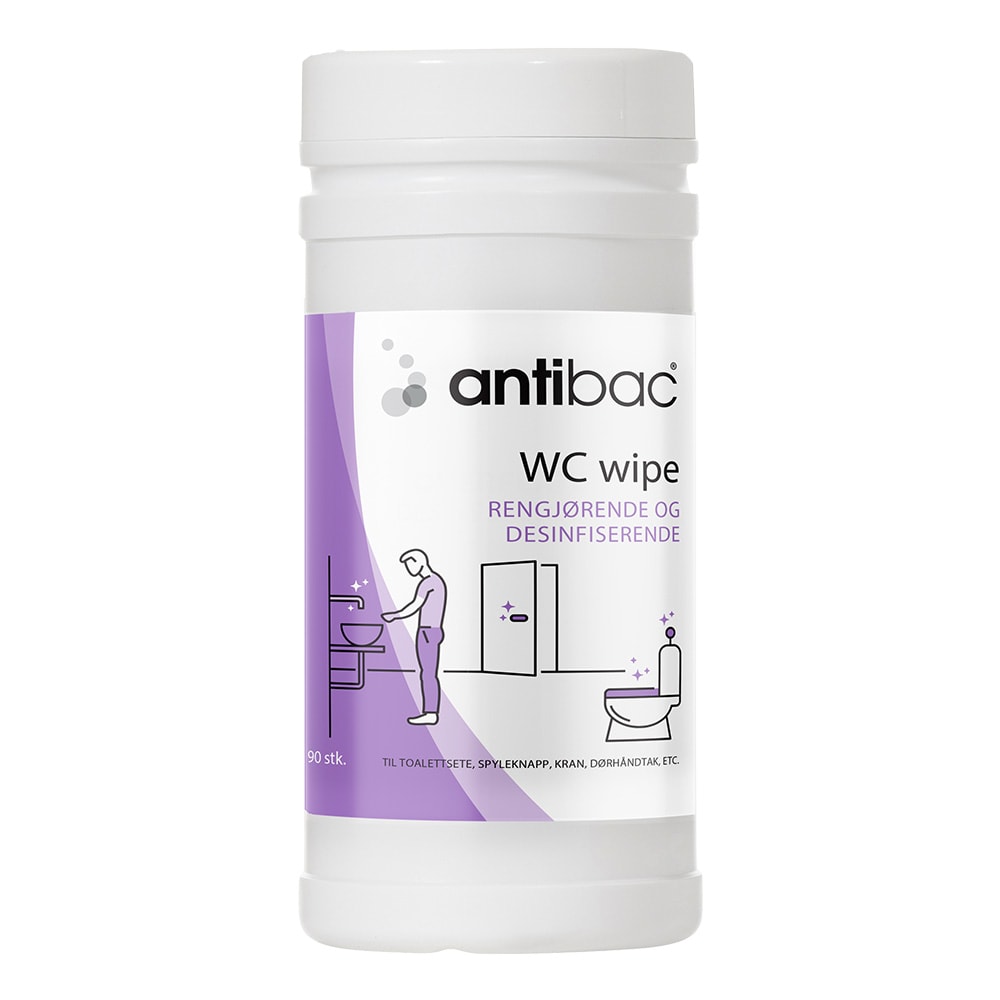 Desinfeksjon Antibac WC wipes