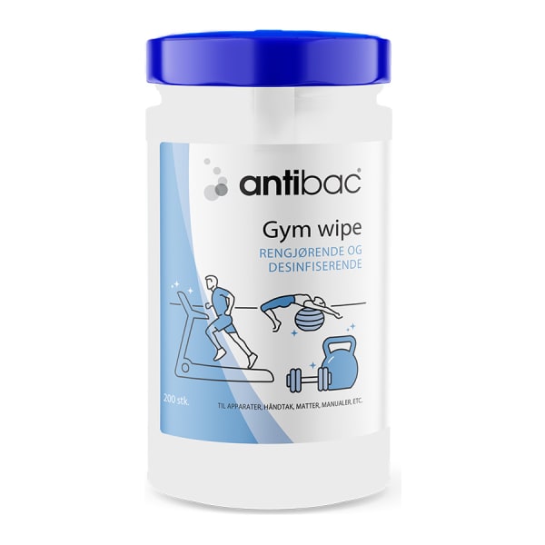 Desinfeksjon Antibac GYM wipes
