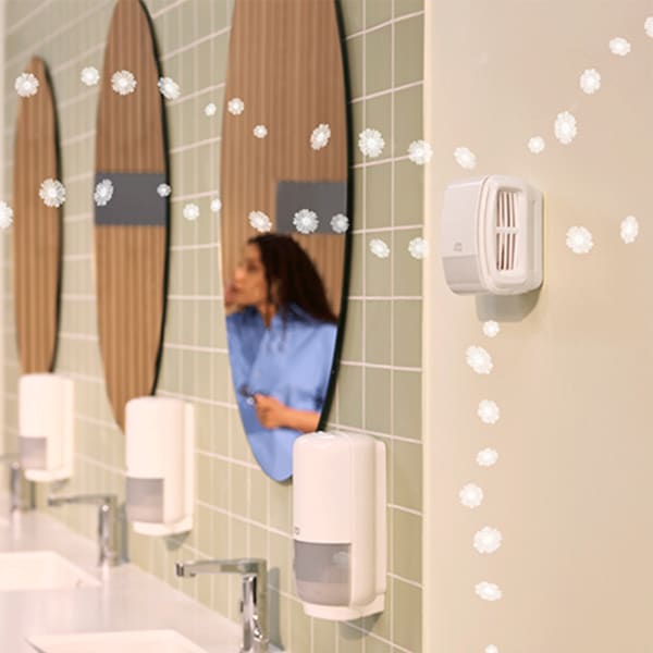 Disp. Luftfrisker Tork A3 hvit