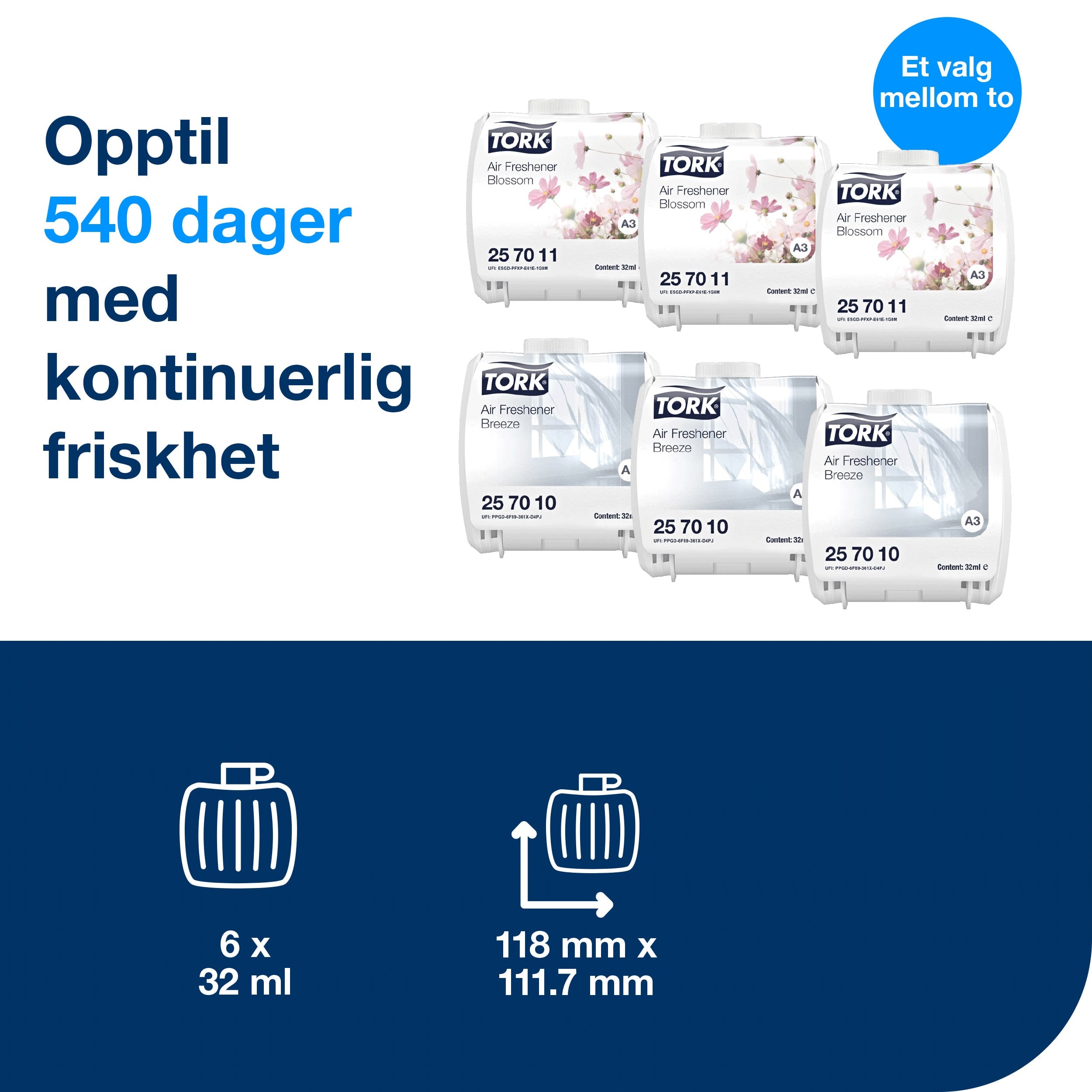 Luftfrisker Tork A3 Mix