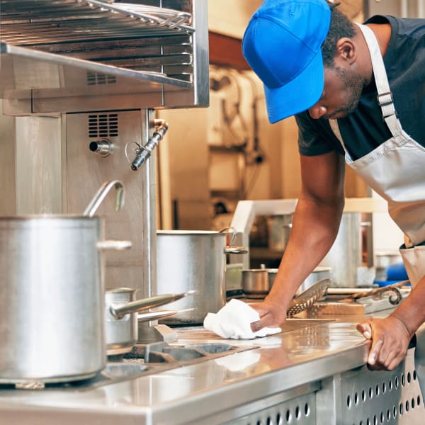 Rengjøringsklut Tork 2-i-1 hvit