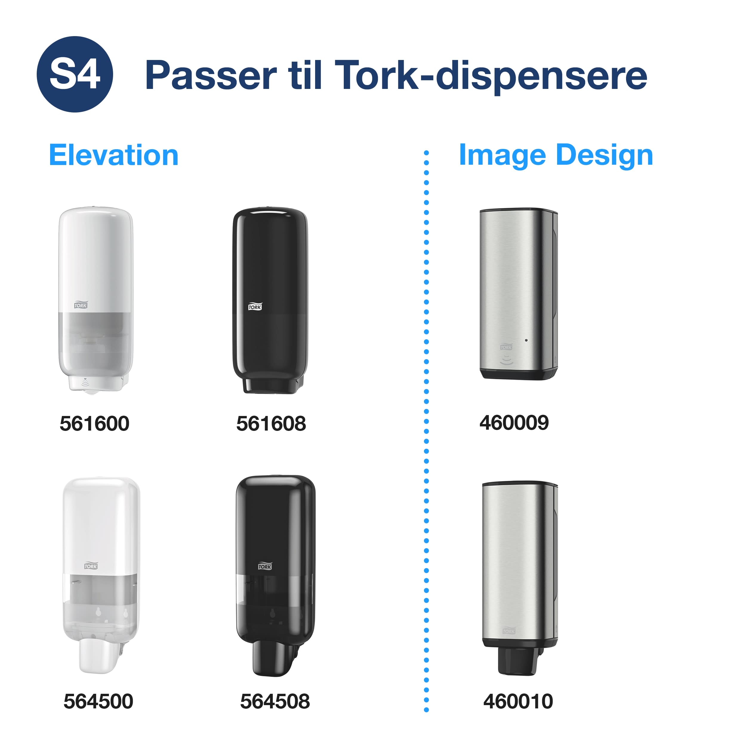 Håndsåpe Tork S4 Luxury Flytende 1l