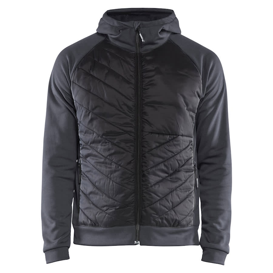 Jakke hybrid grå/sort XL