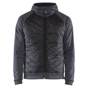 Jakke hybrid grå/sort 4XL