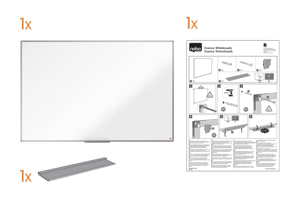Whiteboard Essence Emaljert 120x90cm