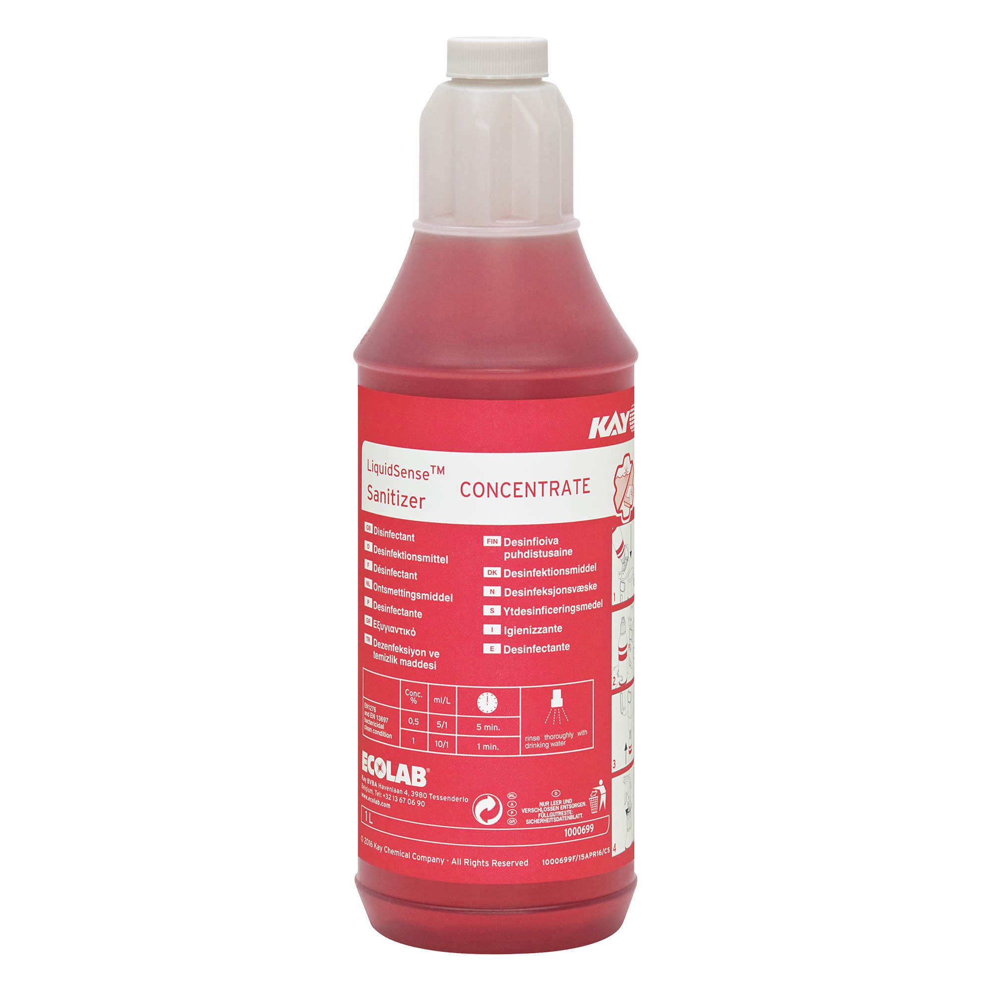 Desinfeksjon KAY Liquid Sense 1l