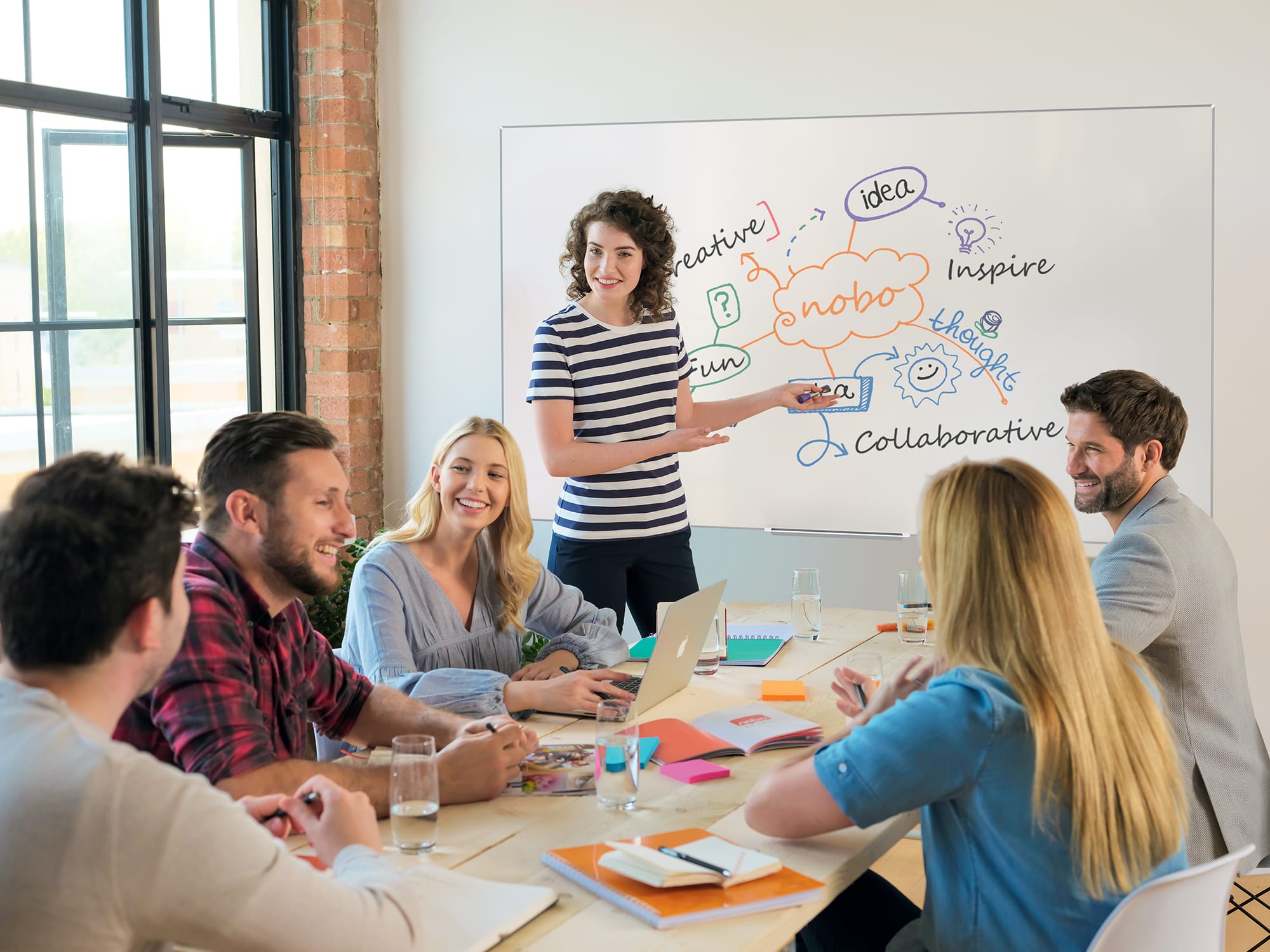Whiteboard Impression Pro Lakk 150x100cm