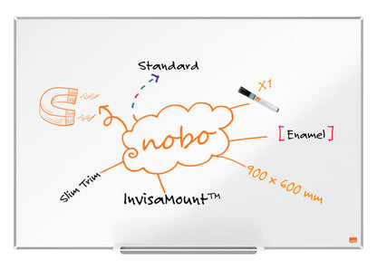Whiteboard Impression Pro Emaljert 90x60
