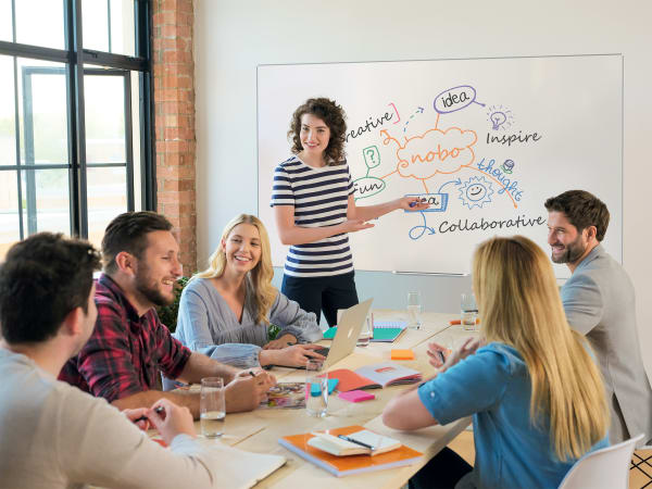 Whiteboard Impression Pro Emaljert 90x60