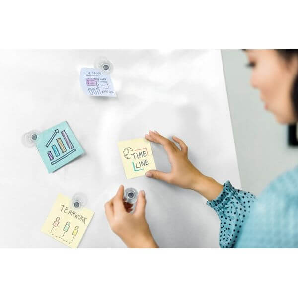 Magnet Glasstavle Nobo Klar