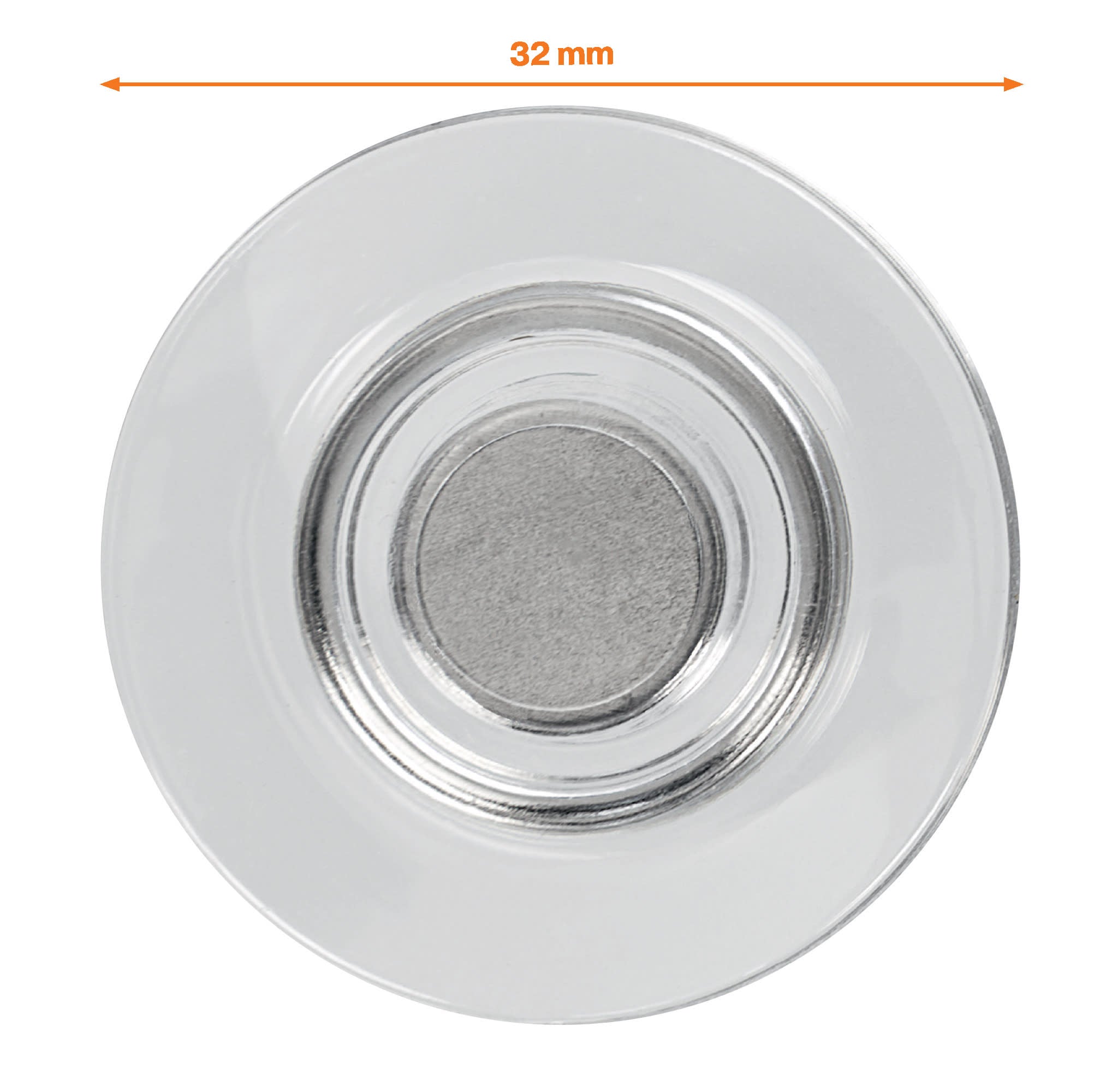 Magnet Glasstavle Nobo Klar