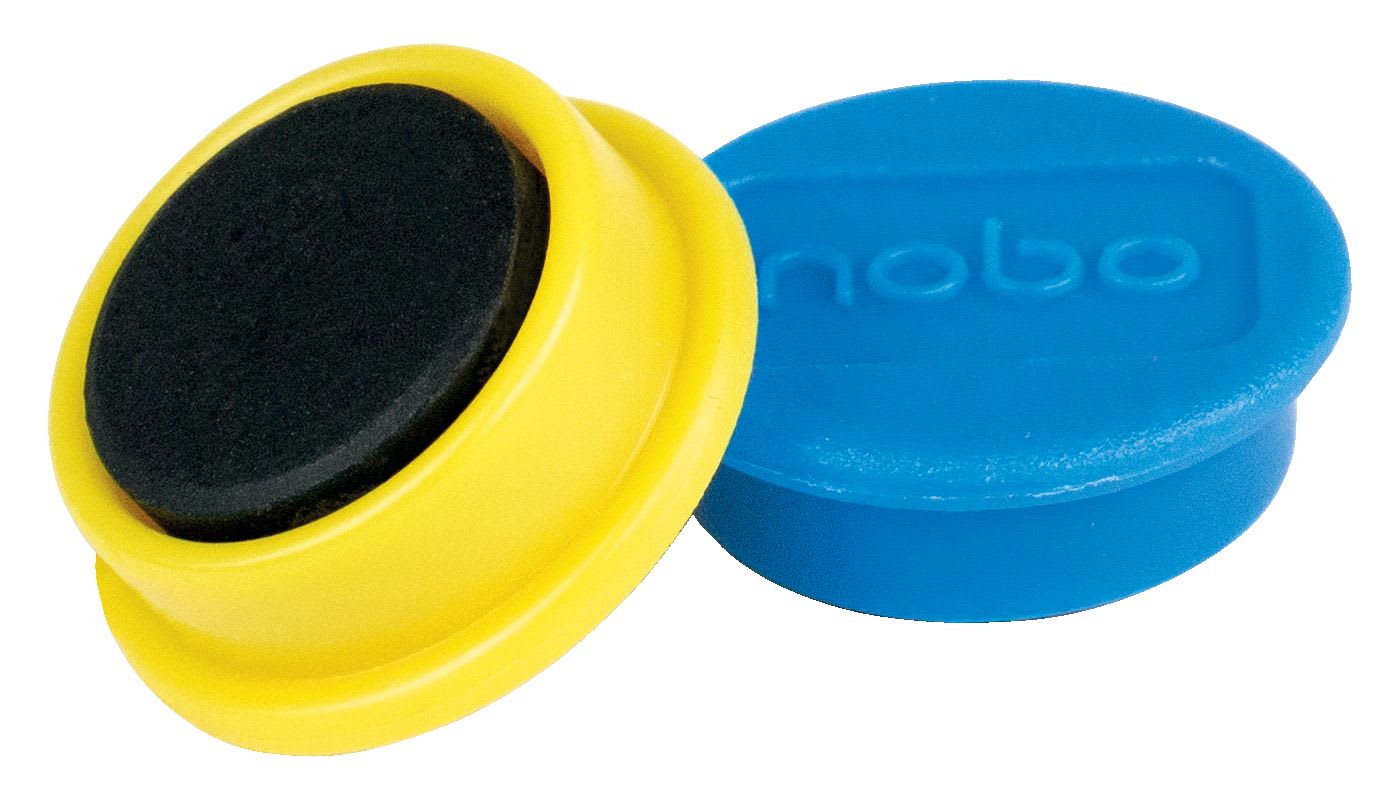 Magnet WB Nobo 13mm Assortert