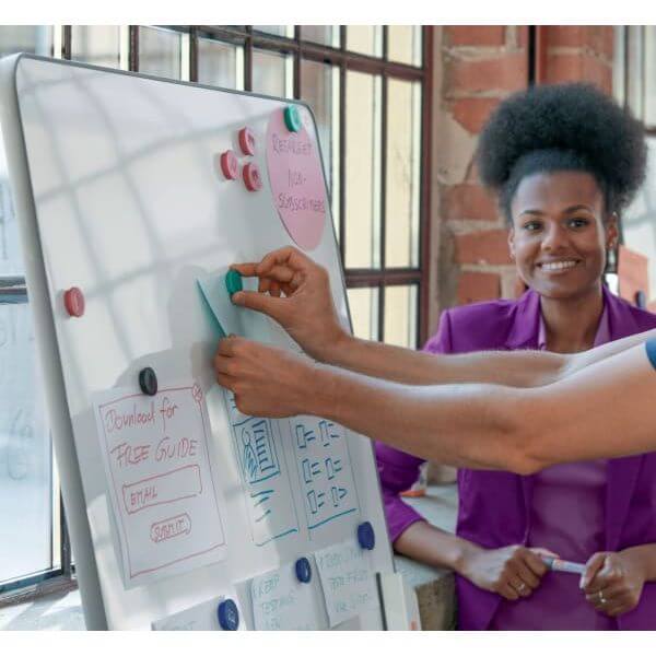 Magnet WB Nobo 13mm Assortert