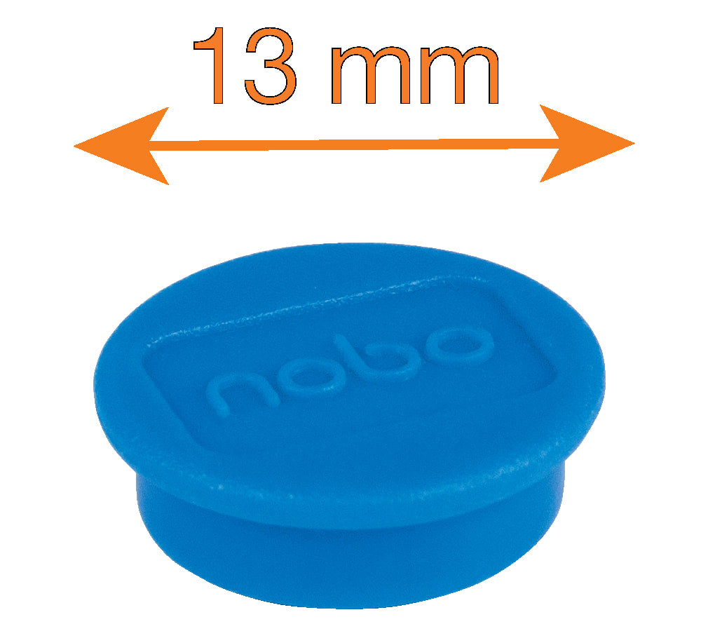Magnet WB Nobo 13mm Blå