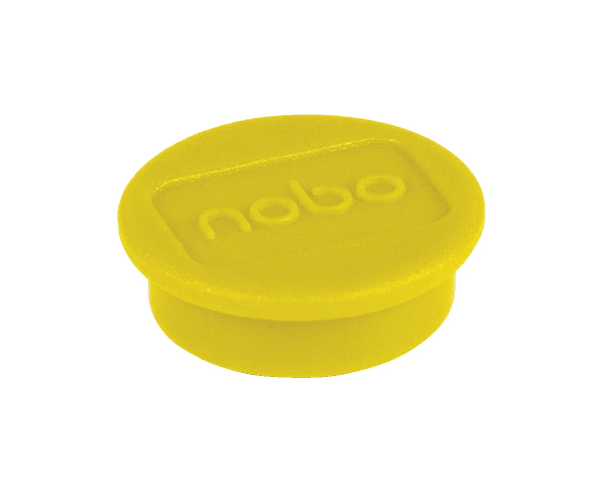 Magnet WB Nobo 13mm Gul