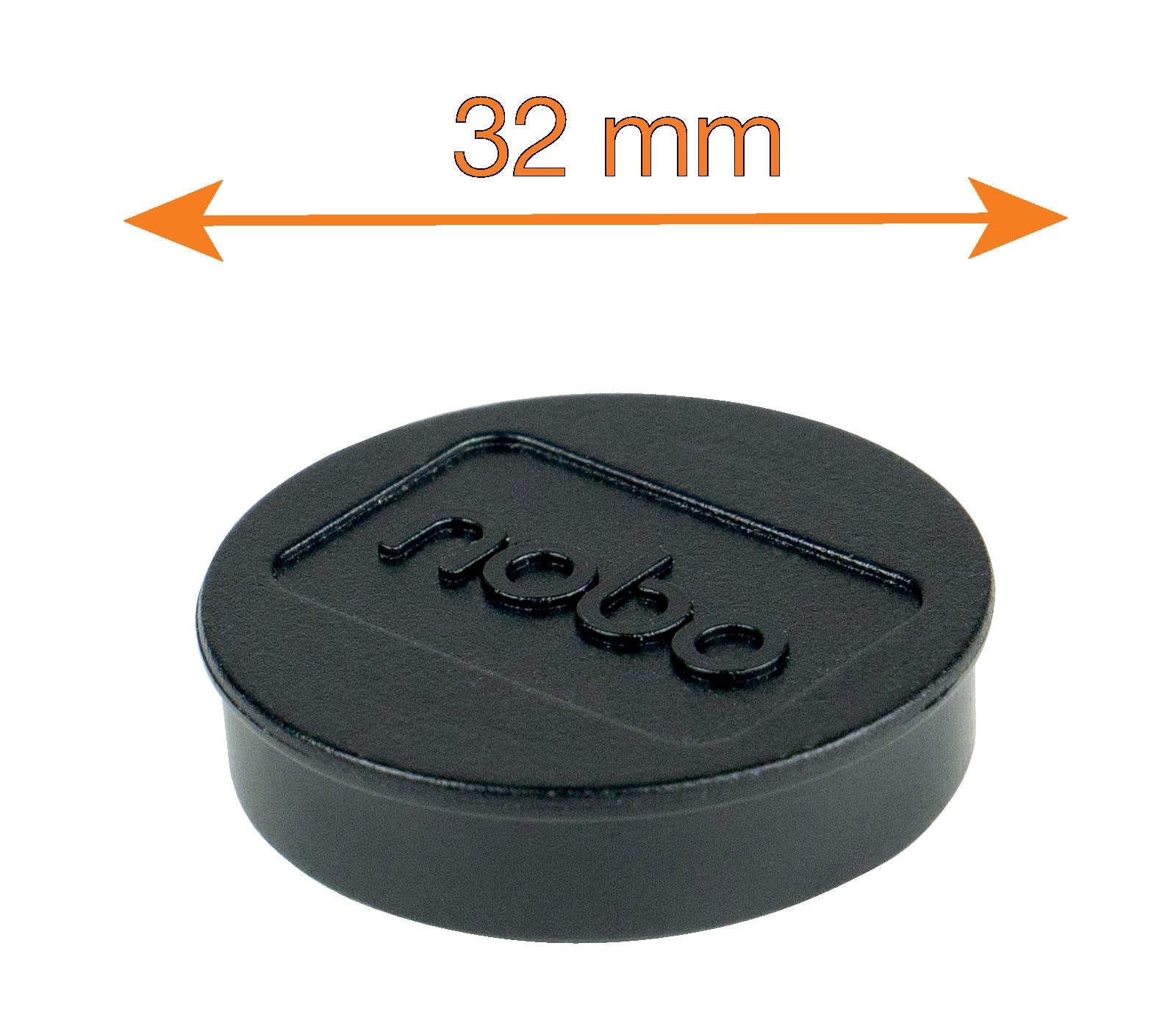 Magnet WB Nobo 32mm Sort
